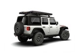 Roofnest Falcon 3 EVO Air — Feature shot: closed shell on a Jeep Wrangler roof rack