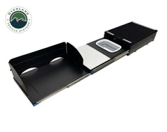 Overland Vehicle Systems Camp Kitchen With Slide Out Sink Cooking Shelf and Work Station