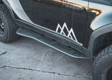Backwoods Adventure Mods Rock Sliders (2024–2027 Land Cruiser 250) — Feature shot: side step surface on the slider