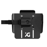 XG Cargo Bags — Lifestyle shot: M7 pod installed on a vehicle interior panel during a trip