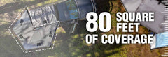 Overland Vehicle Systems HD Nomadic 270 LT Free Standing Awning + Bracket Kit