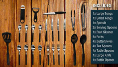 Overland Vehicle Systems 24 Piece Cooking & Utensil Kit + Carrying Case - Recon Recovery