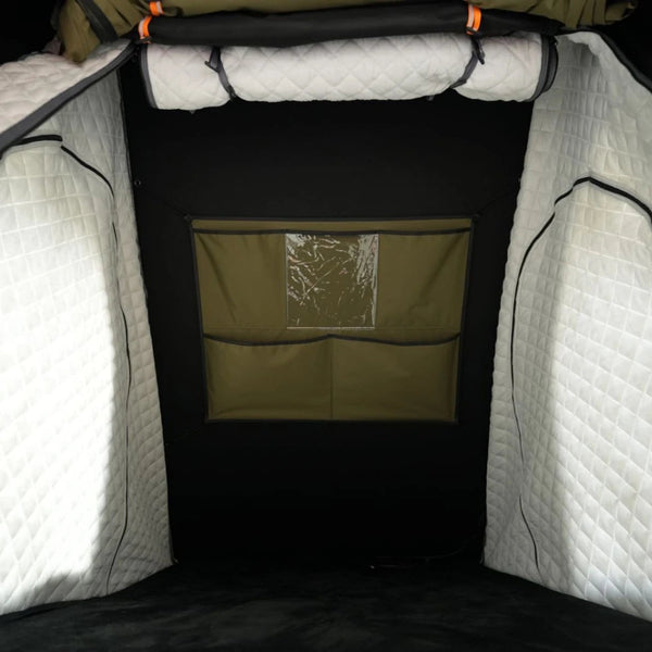 NaturNest Polaris Lite Thermal Layer — Feature shot: liner covering the tent's interior shell walls