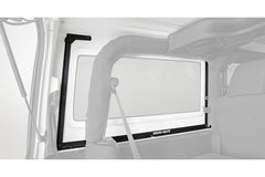 Jeep Wrangler JK 2-Door Rhino Rack Vortex RLT600 2-Bar Backbone Roof Rack, Black