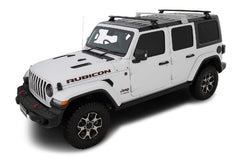 Jeep Wrangler JL 4dr/Gladiator JT Rhino Rack Vortex Roof Rack System - Hard Top Only