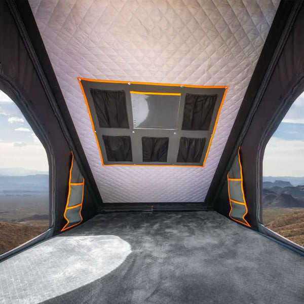 NaturNest Polaris Series Thermal Layer — Feature shot: liner wrapping the tent's interior walls and ceiling