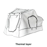 NaturNest Sirius Series Thermal Layer — Feature shot: panel die-cut to match the tent's contours and door openings