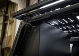 Backwoods Adventure Mods Bed Rack Storage Box (2005–2027 Tacoma) — Feature shot: back of the box seen from inside the bed
