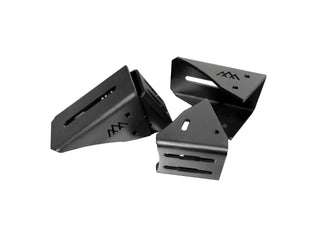 Backwoods Adventure Mods Bike Tray Mounts (Universal) — Feature shot: aluminum bike tray mounts