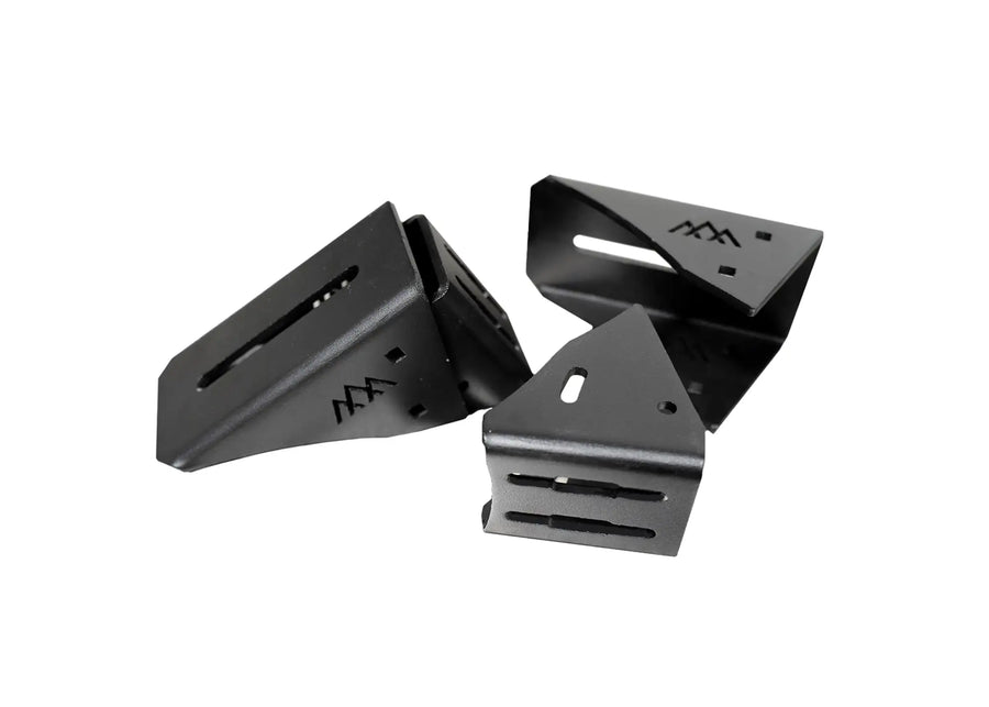 Backwoods Adventure Mods Bike Tray Mounts (Universal) — Feature shot: aluminum bike tray mounts