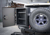 Backwoods Adventure Mods Overland Storage Box (Universal) — Feature shot: box interior on a white 4Runner