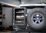 Backwoods Adventure Mods Overland Storage Box (Universal) — Feature shot: open box with gear organized inside